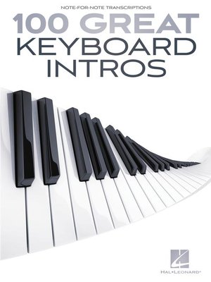 cover image of 100 Great Keyboard Intros Songbook